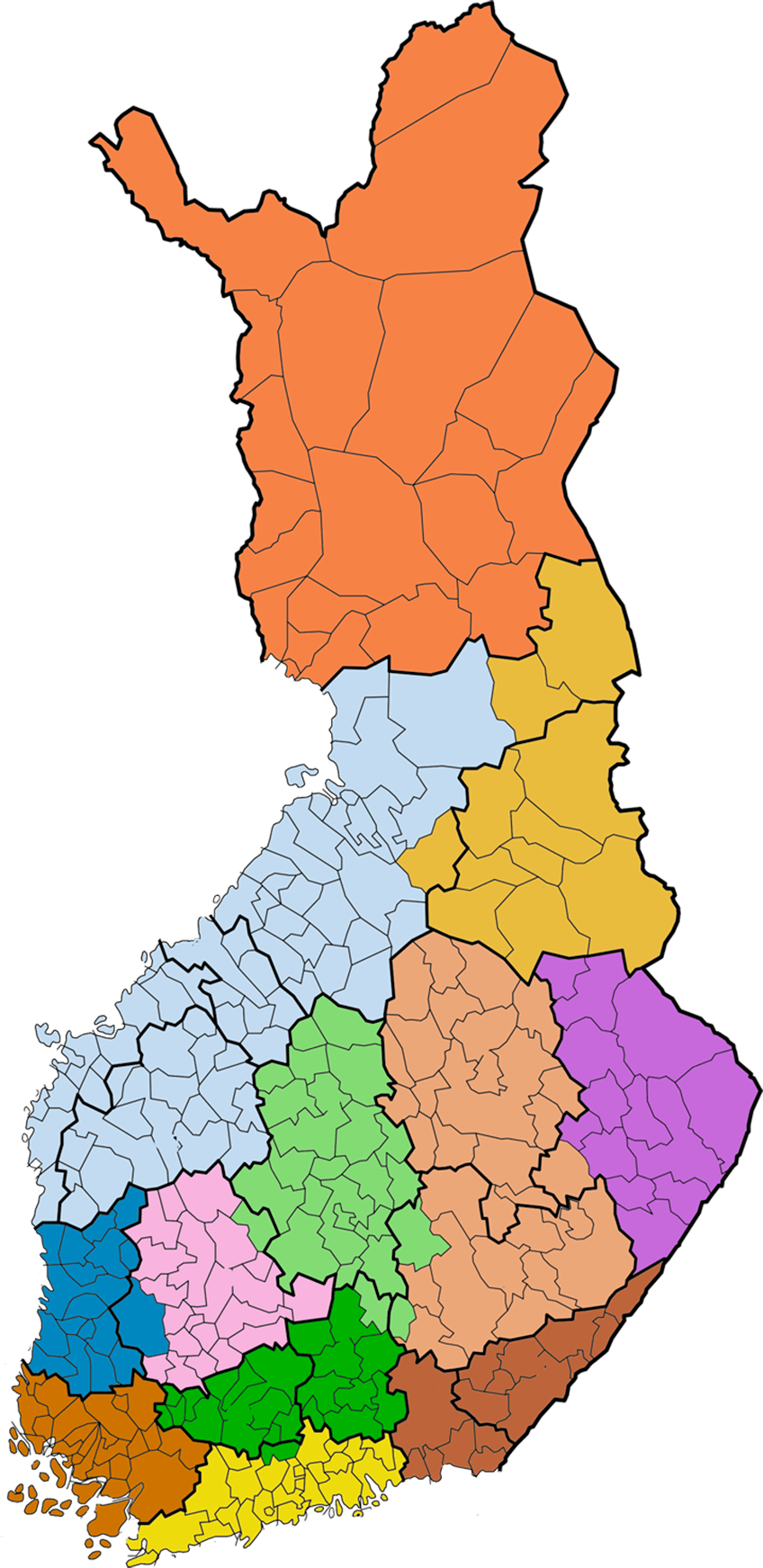 Yhteistyöalueet